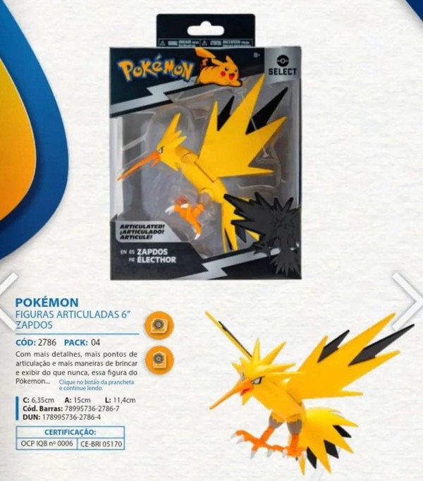 Thunder, Pocket Monsters, Jazwares, Wicked Cool Toys, Action/Dolls