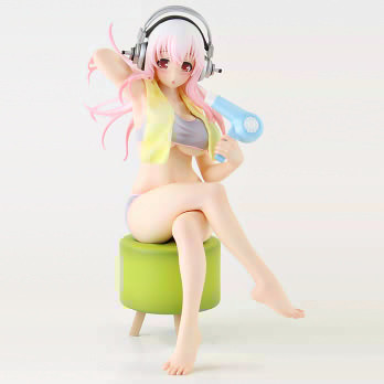 Sonico (-After Taking Bath-), SoniComi (Super Sonico), FuRyu, Pre-Painted