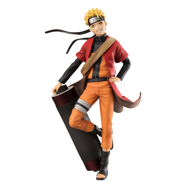 Uzumaki Naruto (Sennin Mode), Naruto Shippuuden, MegaHouse, Pre-Painted, 4535123832819