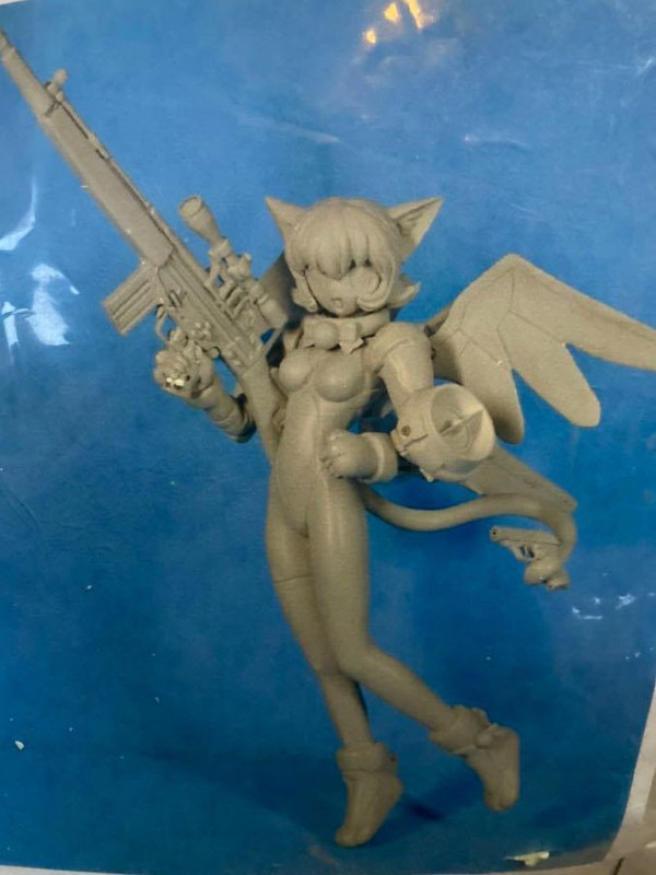 Aizawa Mina-chan, Original, Free-X, Garage Kit, 1/7