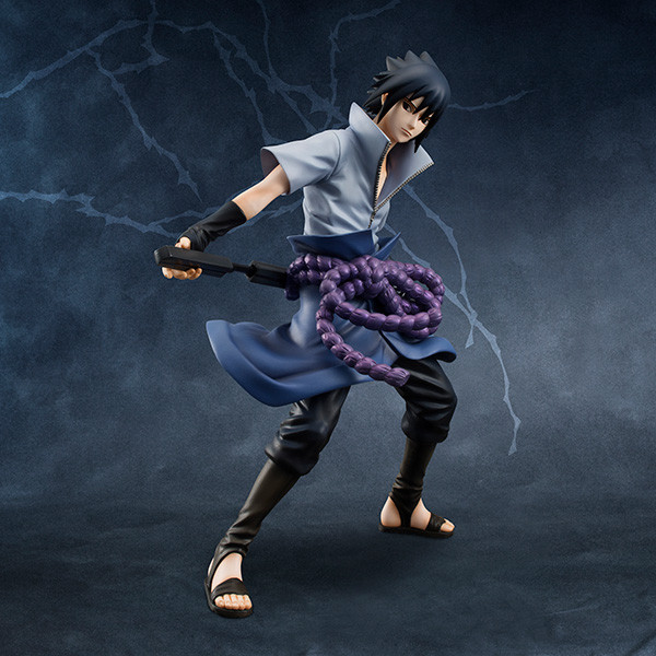 Uchiha Sasuke, Naruto Shippuuden, MegaHouse, Pre-Painted