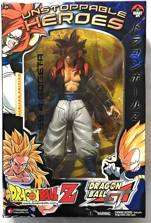 Gogeta SSJ4, Dragon Ball GT, Jakks Pacific, Action/Dolls