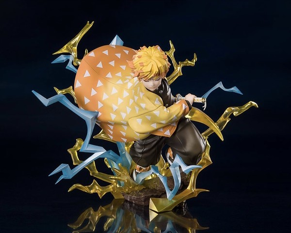 Agatsuma Zenitsu (Thunderclap and Flash), Kimetsu No Yaiba, Bandai Spirits, Pre-Painted, 4573102637345