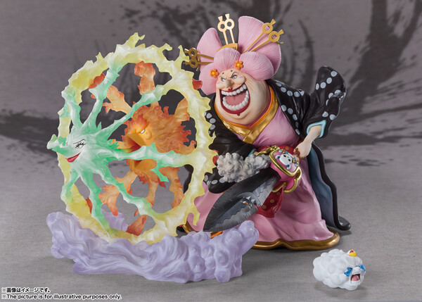 Charlotte Linlin, Hera, Napoleon, Prometheus, Zeus (Oiran Olin Battle of Monsters on Onigashima), One Piece, Bandai Spirits, Pre-Painted, 4573102630001