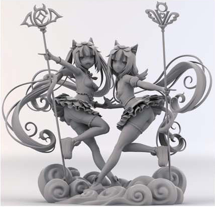Vanilla, Nekopara, Amakuni, Pre-Painted