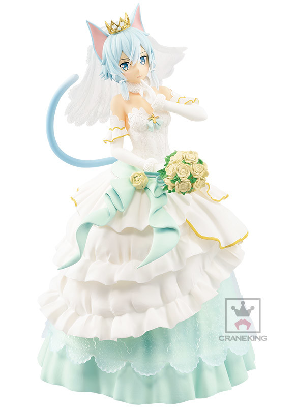 Sinon (Wedding), Sword Art Online Code Register, Banpresto, Pre-Painted