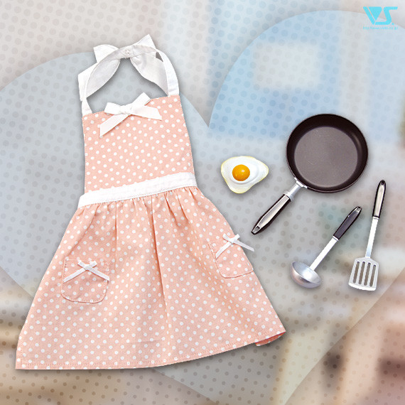 Fry Pan & Dot Apron Set (Dot), Volks, Accessories, 1/3, 4518992402390