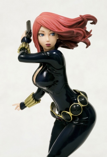 Natalia Romanova (Black Widow), Mighty Avengers, Kotobukiya, Pre-Painted, 1/8