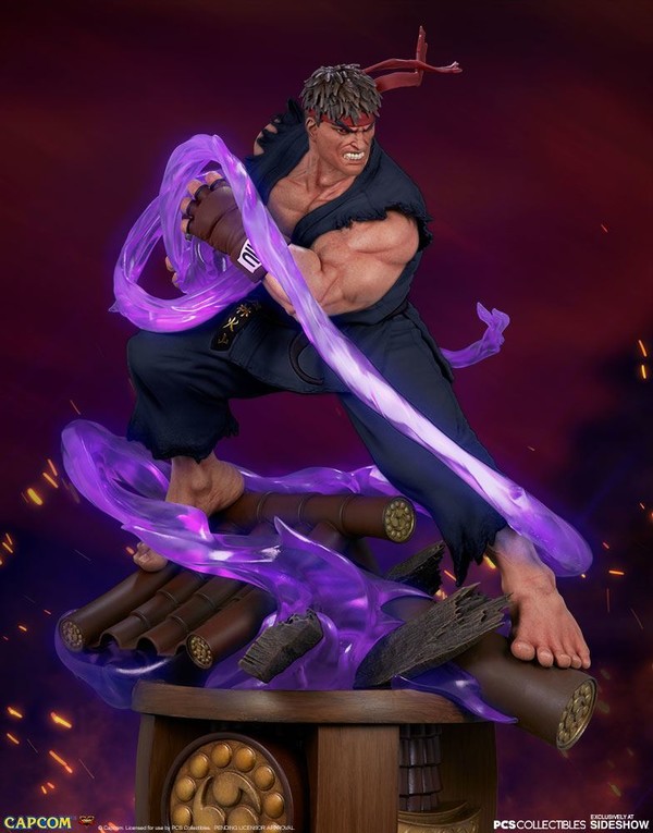 Satsui No Hadou Ni Mezameta Ryuu, Street Fighter V, Premium Collectibles Studio, Sideshow Collectibles, Pre-Painted, 1/4