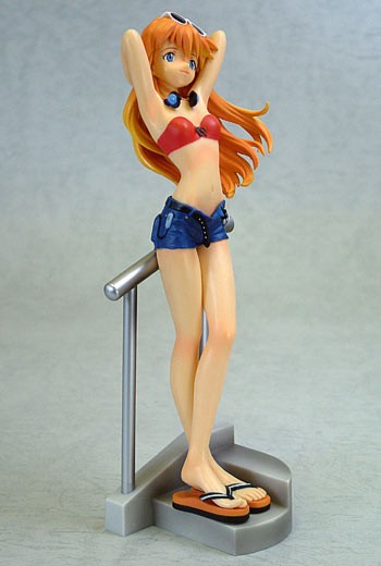 Asuka Langley Soryu (Soryu Asuka Langley Summer Casual), Neon Genesis Evangelion, Kotobukiya, Pre-Painted, 1/8