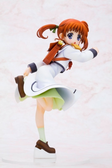 Nanoha Takamachi (Takamachi Nanoha School Uniform), Mahou Shoujo Lyrical Nanoha The MOVIE 1st, Kotobukiya, Pre-Painted, 1/8