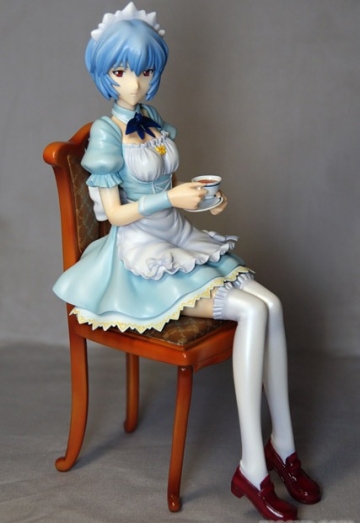 Rei Ayanami (Ayanami Rei Maid Limited Color Edition), Neon Genesis Evangelion, Kotobukiya, Pre-Painted, 1/7