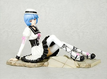 Rei Ayanami (Goth Loli (blanc)), Neon Genesis Evangelion, Kotobukiya, Pre-Painted, 1/7