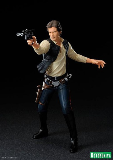 Han Solo, Star Wars Episode IV: A New Hope, Kotobukiya, Pre-Painted, 1/10