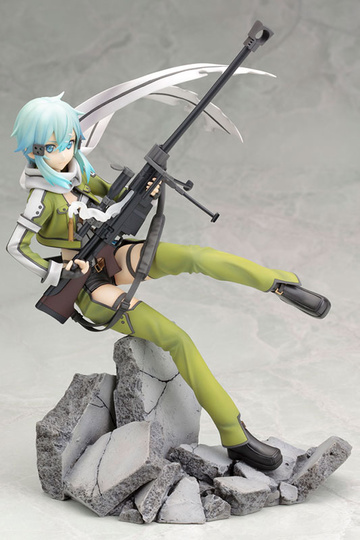 Shino Asada (Sinon -Phantom Bullet-), Sword Art Online II, Kotobukiya, Pre-Painted, 1/8