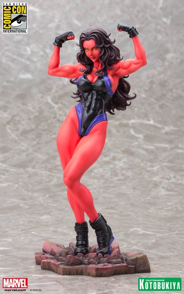 Elizabeth Ross (Red She-Hulk), Marvel Universe, Kotobukiya, Pre-Painted, 1/7