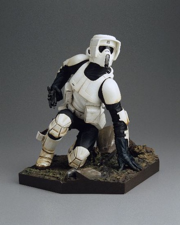 Scout Trooper, Star Wars Episode VI: Return Of The Jedi, Kotobukiya, Pre-Painted, 1/7