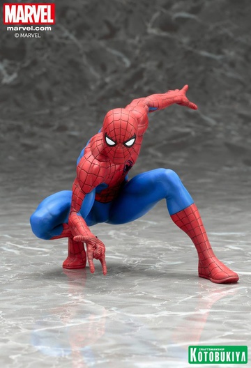 Peter Parker (Spider-Man), Spider-Man, Kotobukiya, Pre-Painted, 1/10