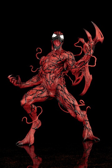 Carnage, Spider-Man, Kotobukiya, Pre-Painted, 1/10