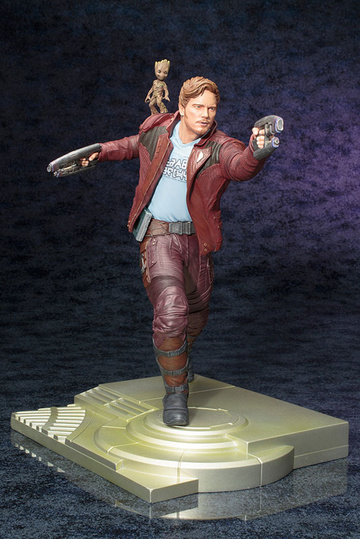 Groot, Peter Quill (Star-Lord with GROOT), Guardians Of The Galaxy, Kotobukiya, Pre-Painted, 1/6