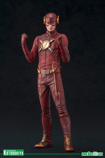 Bartholomew Allen (Flash Tachyon Enhanced Limited Edition), DC Comics, Kotobukiya, Pre-Painted, 1/10