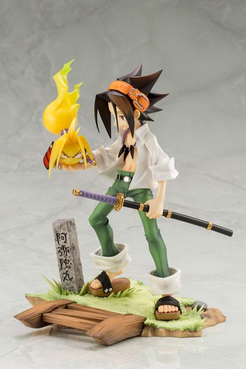 Amidamaru, Yoh Asakura (Asakura Yoh), Shaman King, Kotobukiya, Pre-Painted, 1/8