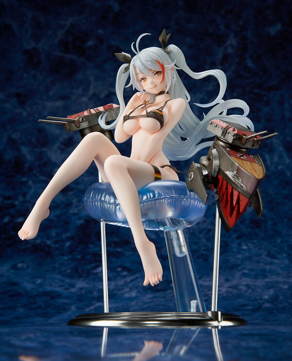Prinz Eugen (Iroasenai Egao), Azur Lane, Wave, Pre-Painted, 1/8, 4943209611386