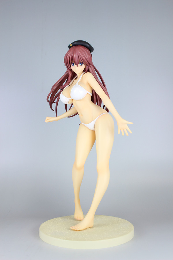 Asami Lilith (White Swimsuit), Trinity Seven: 7 Nin No Mahoutsukai, PLUM, Pre-Painted, 1/8