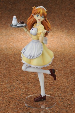 Souryuu Asuka Langley (Maid Shop Limited Color), Shin Seiki Evangelion, Kotobukiya, Pre-Painted, 1/7, 4934054780723