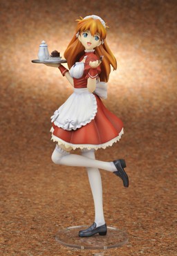 Souryuu Asuka Langley (Maid), Shin Seiki Evangelion, Kotobukiya, Pre-Painted, 1/7, 4934054780655