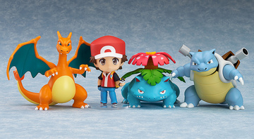 Lizardon, Fushigibana, Kamex, Red, Pokemon, Pokemon Fire Red And Leaf Green, Good Smile Company, Action/Dolls