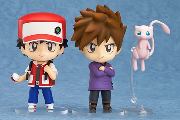 Mew, Green, Red, Pokemon, Pokemon Red And Blue, Good Smile Company, Action/Dolls