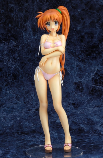 Nanoha Takamachi (Swimsuit), Magical Girl Lyrical Nanoha StrikerS, Mahou Shoujo Lyrical Nanoha StrikerS, Good Smile Company, Pre-Painted, 1/4