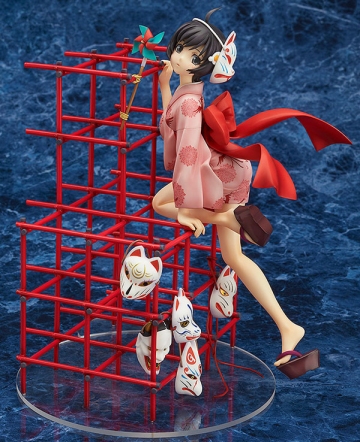 Tsukihi Araragi (Araragi Tsukihi Pink Kimono), Nisemonogatari, Good Smile Company, Pre-Painted, 1/8