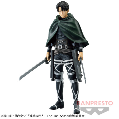 Levi (Special), Shingeki No Kyojin The Final Season, Bandai Spirits, Pre-Painted