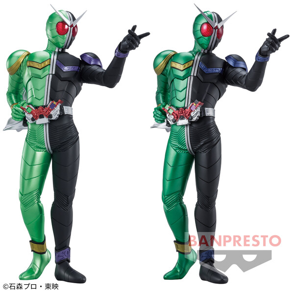 Kamen Rider Double Cyclone Joker, Kamen Rider W, Bandai Spirits, Pre-Painted