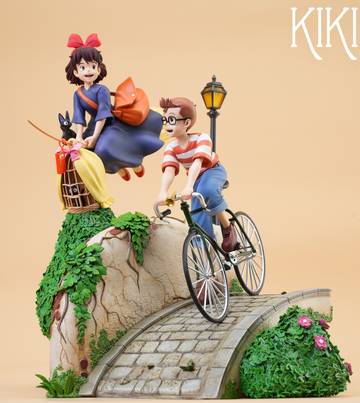 Jiji, Keroberos, Kiki, Sakura Kinomoto, Syaoran Li, Tombo Kopoli (Kiki's Delivery Service), Kiki's Delivery Service, Individual Sculptor, Pre-Painted