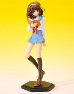 Suzumiya Haruhi (Haruhi 3 Girls Figure Collection), Suzumiya Haruhi No Yuuutsu, Kadokawa, Kaiyodo, Pre-Painted, 4910070090107