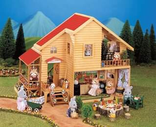 Big House With Red Roof, Sylvanian Families, Epoch, Tomy, Action/Dolls