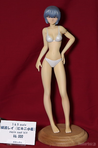 Ayanami Rei (Bikini Swimsuit), Shin Seiki Evangelion, Akicyon, Garage Kit, 1/6.5