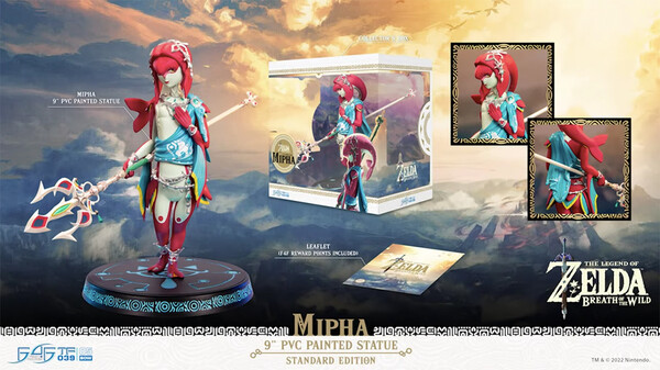 Mipha (Standard Edition), Zelda No Densetsu: Breath Of The Wild, First 4 Figures, Pre-Painted, 4580017839870