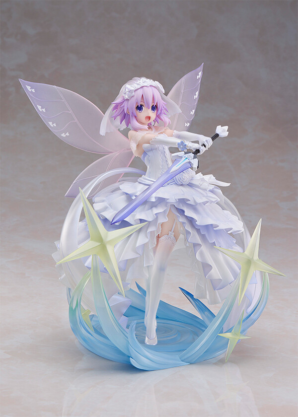 Neptune (Little Purple), Choujigen Game Neptune The Animation ~Hidamari No Little Purple~, Broccoli, Frontier Works, Pre-Painted, 1/7, 4580798260092