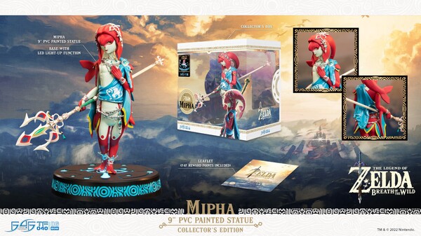 Mipha (Collector's Edition), Zelda No Densetsu: Breath Of The Wild, First 4 Figures, Pre-Painted, 4580017839887