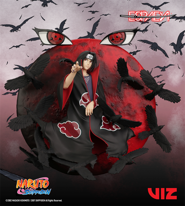 Uchiha Itachi (Itachi Tsukuyomi), Naruto: Shippuuden, Espada Art, Pre-Painted, 1/8