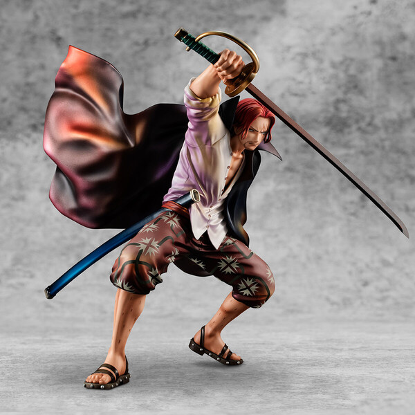 Akagami No Shanks, One Piece, MegaHouse, Pre-Painted, 4535123716324