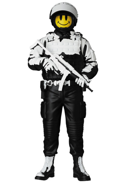 Riot Cop (Original), Medicom Toy, Pre-Painted