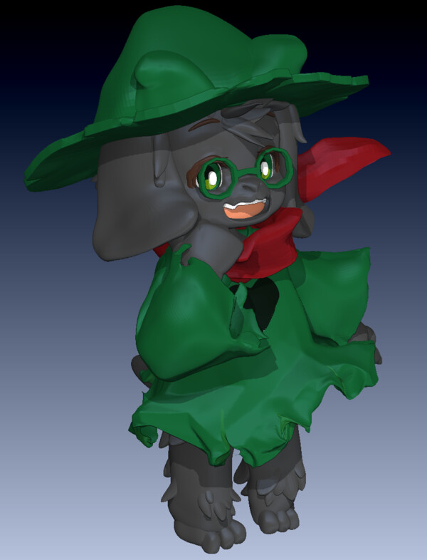 Ralsei, Deltarune, Tottch, Pre-Painted