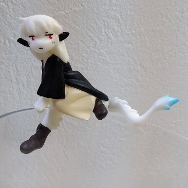 Matagaru-chan (Jito-me), Original, Alpaca Model, Garage Kit