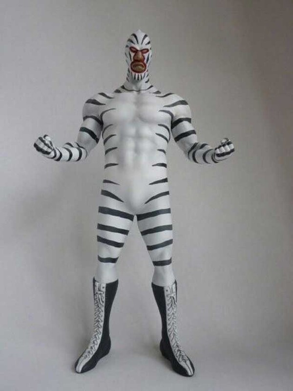 Great Zebra, Tiger Mask, Zeem, Pre-Painted, 4562351890052