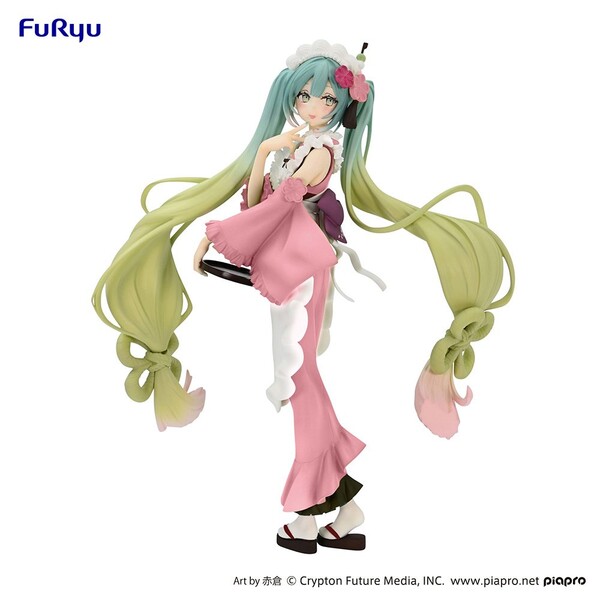 Hatsune Miku (Matcha Green Tea Parfait, Another Color), Piapro Characters, FuRyu, Pre-Painted
